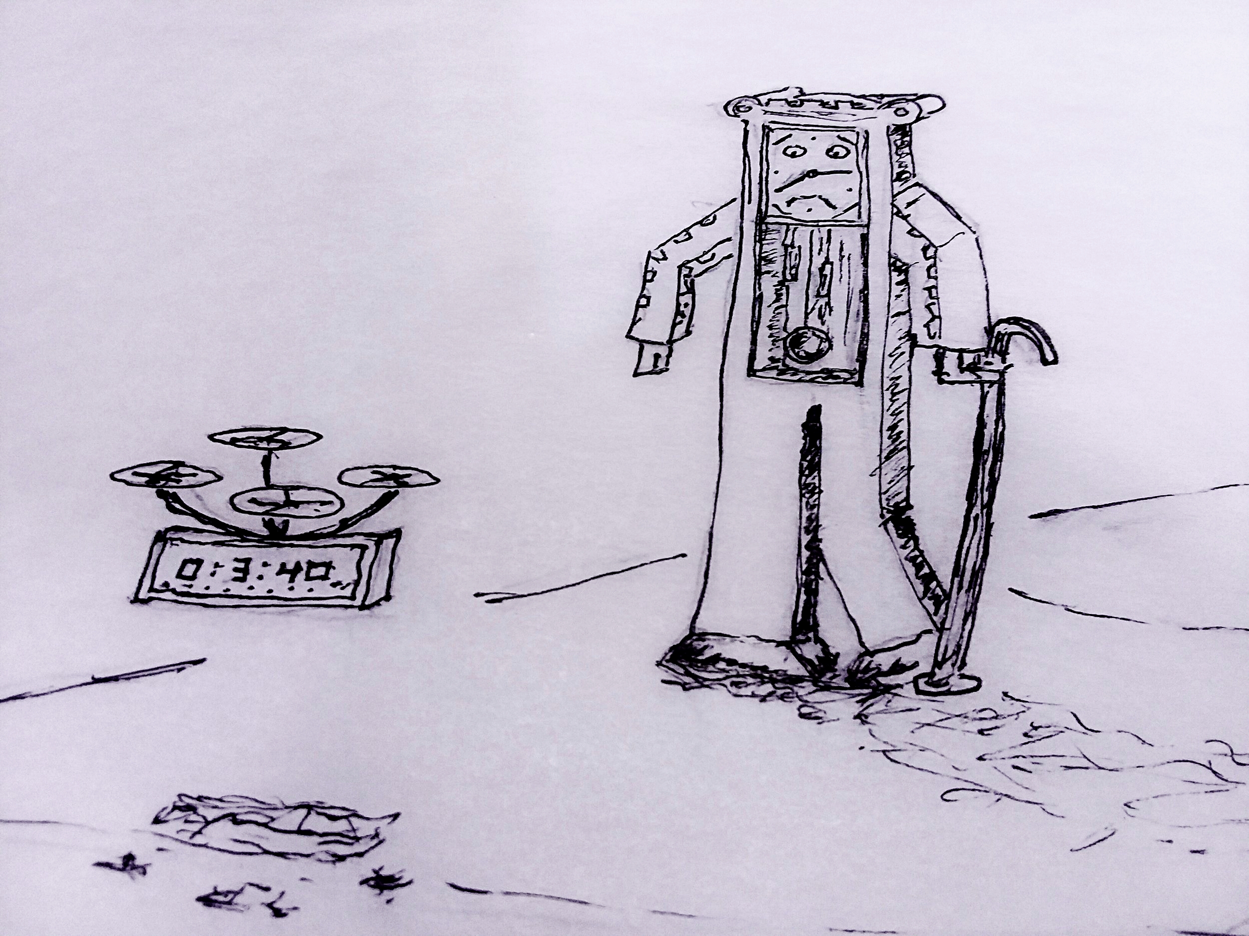 Clock - Day 14Same time different era