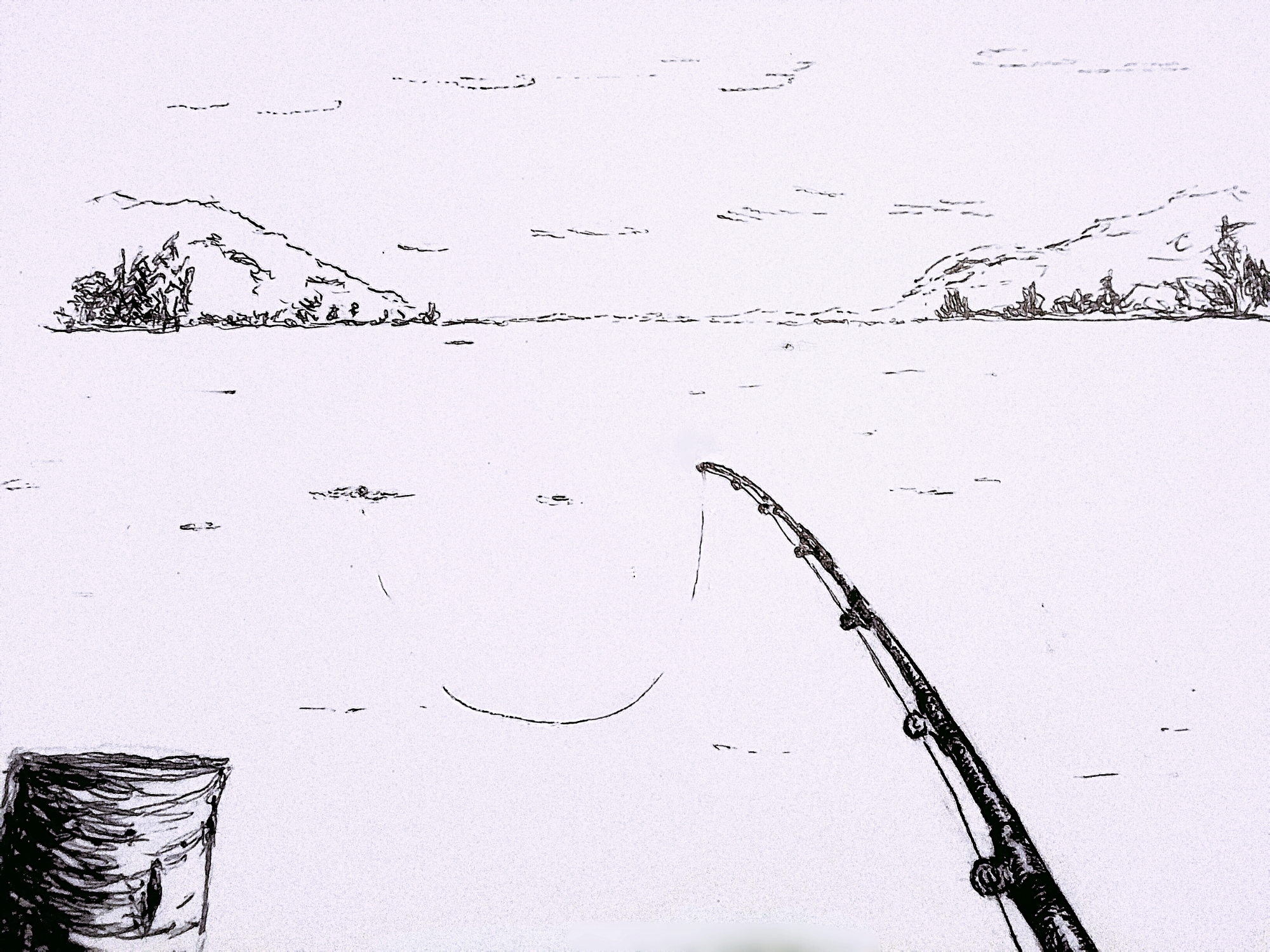 Tranquility - Day 2These moments of tranquility are only disrupted by the unwary fish!